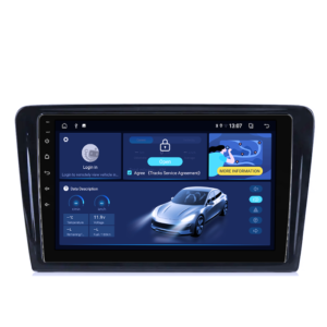 Navigatie dedicata Volkswagen Santana 2013-2017, 4GB RAM 64GB ROM, Octacore, Display 9" QLED, Carplay&Android Auto, Android 14, Suport camere AHD - imagine 3