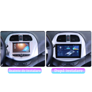 Navigatie dedicata Chevrolet Spark Beat 2018-2020, 4GB RAM 64GB ROM, Quad Core, Display 9" QLED 1K, Carplay&Android Auto, Android 14, Suport camere AHD - imagine 2
