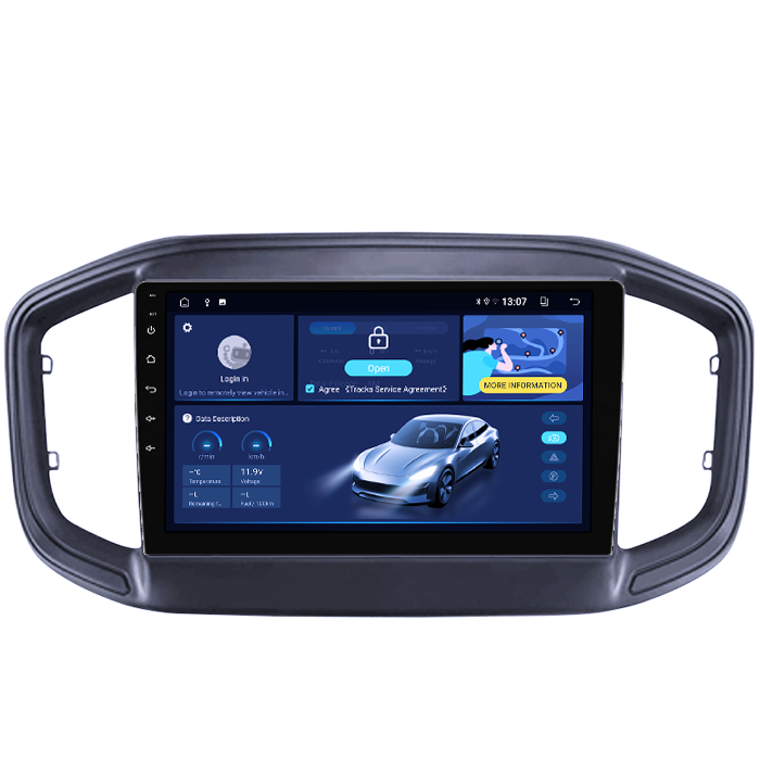 Navigatie dedicata Fiat Strada 2020-2021, 8GB RAM 128GB ROM, Octacore, Platforma TS18, Display 9" QLED, Carplay&Android Auto, Android 14, Ventilator Activ - imagine 4