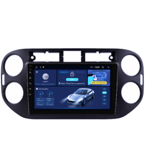 Navigatie dedicata Volkswagen Tiguan 1 2007-2018, Neagra, 8GB RAM 128GB ROM, Octacore, Platforma TS18, Display 9" QLED, Carplay&Android Auto, Android 14, Ventilator Activ - imagine 3