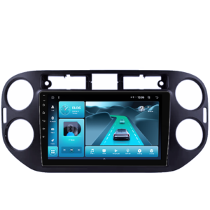 Navigatie dedicata Volkswagen Tiguan 1 2007-2018, Neagra, 8GB RAM 128GB ROM, Octacore, Platforma TS18, Display 9" QLED, Carplay&Android Auto, Android 14, Ventilator Activ - imagine 2