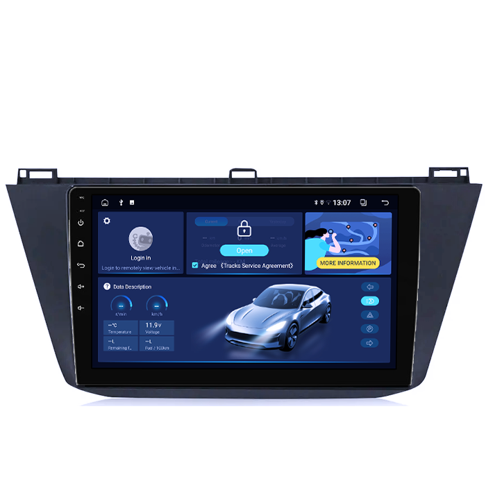 Navigatie dedicata Volkswagen Tiguan 2 2016+, 8GB RAM 128GB ROM, Octacore, Platforma TS18, Display 10" QLED, Carplay&Android Auto, Android 14, Ventilator Activ - imagine 3