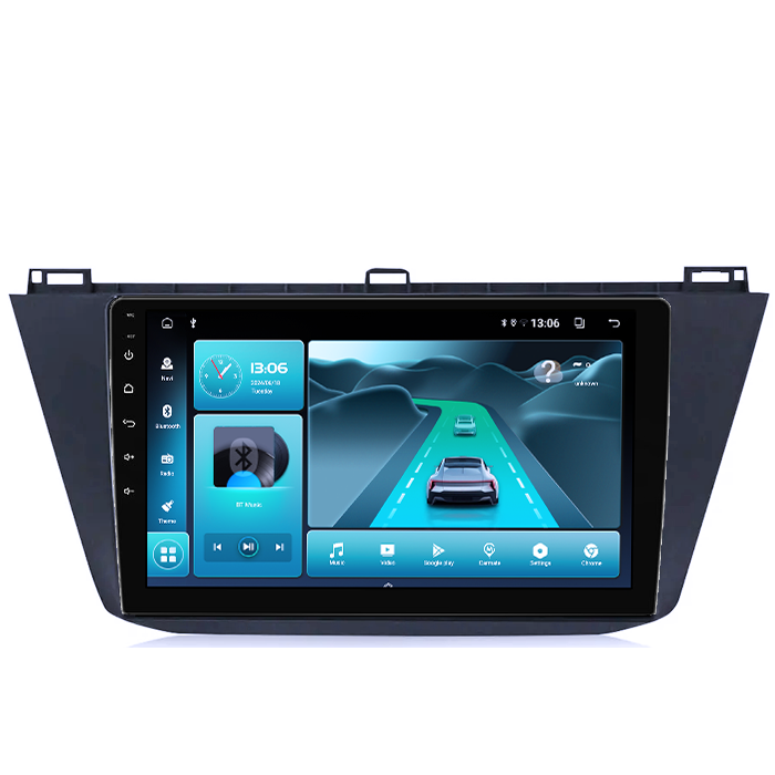 Navigatie dedicata Volkswagen Tiguan 2 2016+, 8GB RAM 128GB ROM, Octacore, Platforma TS18, Display 10" QLED, Carplay&Android Auto, Android 14, Ventilator Activ - imagine 2