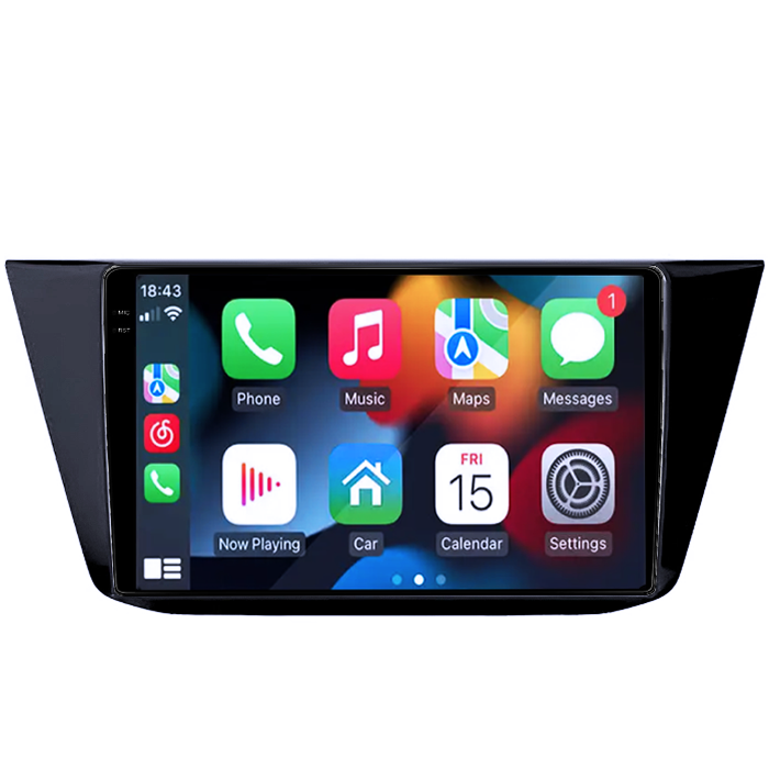 Navigatie dedicata Volkswagen Touran 2015+, 4GB RAM 32GB ROM, Octacore, Display 10" QLED 2K, Carplay&Android Auto, Android 14, Ventilator Activ - imagine 2