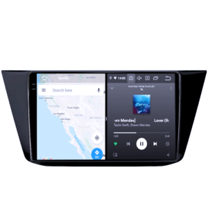 Navigatie dedicata Volkswagen Touran 2015+, 4GB RAM 32GB ROM, Octacore, Display 10" QLED 2K, Carplay&Android Auto, Android 14, Ventilator Activ - imagine 4