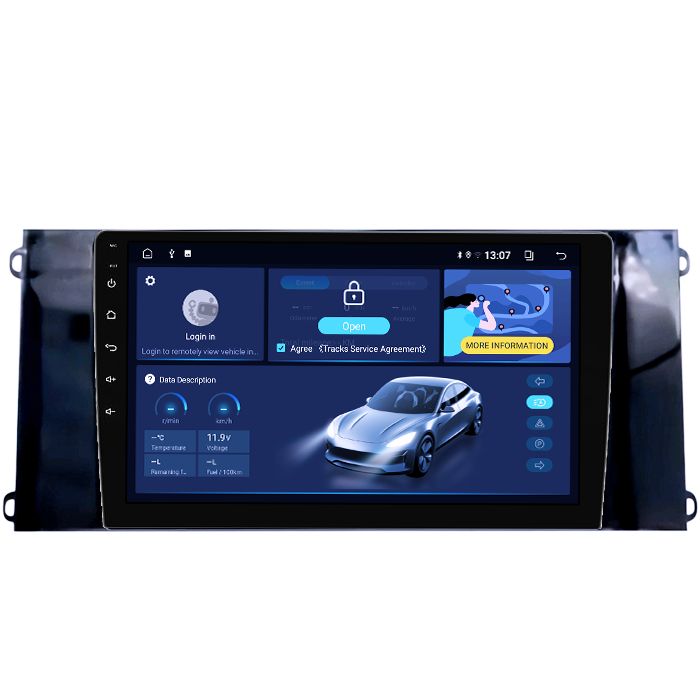 Navigatie dedicata Ford Transit PRO 2022, 8GB RAM 128GB ROM, Octacore, Platforma TS18, Display 9" QLED, Carplay&Android Auto, Android 14, Ventilator Activ - imagine 2