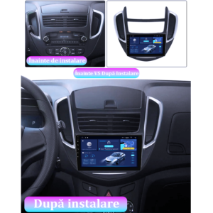 Navigatie dedicata Chevrolet Trax Tracker 2014-2016, 8GB RAM 128GB ROM, Octacore, Platforma TS18, Display 9" QLED, Carplay&Android Auto, Android 14, Ventilator Activ - imagine 2