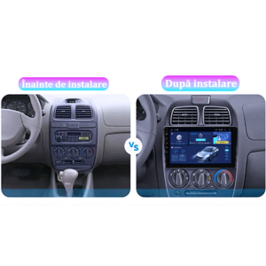 Navigatie dedicata Hyundai Verna 1999, 8GB RAM 128GB ROM, Octacore, Platforma 7862, Display 9" QLED, Carplay&Android Auto, Android 14, Ventilator Activ - imagine 4