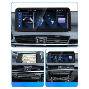 Navigatie dedicata BMW X1 F48 2016-2019, NBT EVO, 8GB RAM 128GB ROM, Octacore, Display 12.3" QLED, Carplay&Android Auto, Android 13, Ventilator Activ - imagine 3