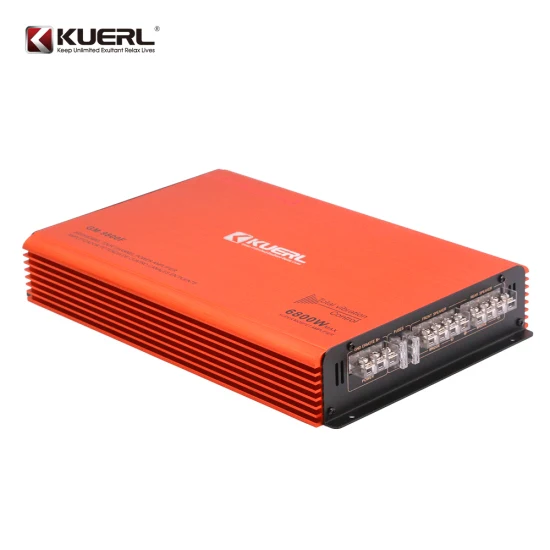 Amplificator Auto 68000W GM-9800F, clasa AB 1999-2009, 4 canale, 4 ohm, 4*60 Watts, 12V, 10HZ-30KHZ - imagine 2