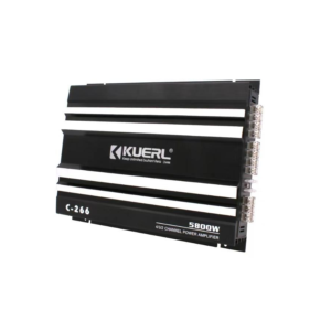 Amplificator Auto K-266, clasa AB, 4 canale, 100W*4, 5800W, 12V, 91 - 100dB - imagine 1