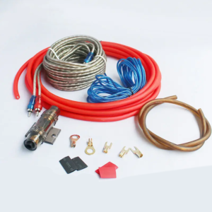 Kit cablu alimentare amplificator auto K-383 8GA subwoofer, 5M lungime, RCA - imagine 3