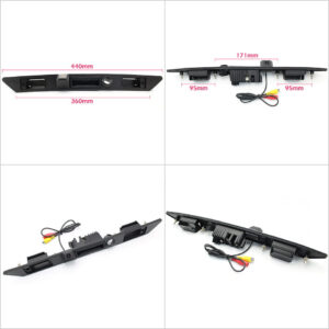 Camera marsarier dedicata NAVI-IT compatibila cu Audi A3, A4, A6, A8 Q7 pentru sisteme android, rezolutie 1280*720 AHD, unghi de vizualizare de 170 grade - imagine 4