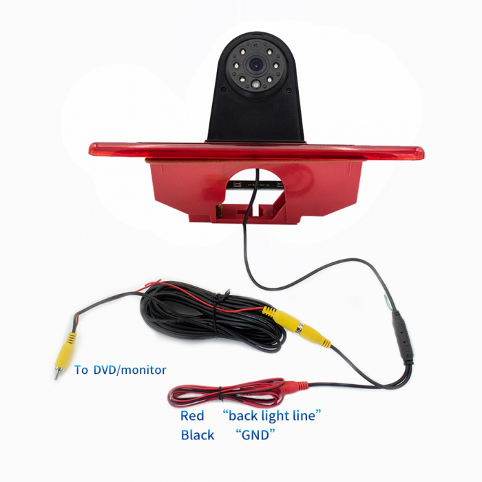 Camera marsarier dedicata NAVI-IT compatibila cu Peugeot Expert 2007-2016 pentru sisteme android, rezolutie 1280*720 AHD, unghi de vizualizare de 145 grade - imagine 4