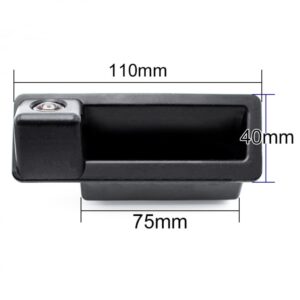 Camera marsarier dedicata NAVI-IT compatibila cu E82, E88, E46, E90 LC1 pentru sisteme android, rezolutie 1280*720 AHD, unghi de vizualizare de 170 grade - imagine 3