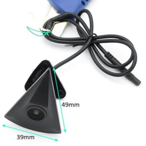 Camera frontala dedicata NAVI-IT compatibila cu Volkswagen pentru sisteme android, montaj in sigla, rezolutie 1280*720 AHD, unghi de vizualizare de 145 grade - imagine 2