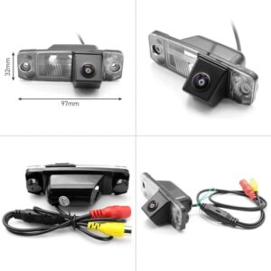 Camera marsarier dedicata NAVI-IT compatibila cu Hyundai Tucson 2004-2009, Terracan 2001-2008 pentru sisteme android, rezolutie 1280*720 AHD, unghi de vizualizare de 145 grade - imagine 2