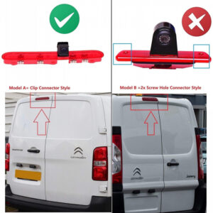 Camera marsarier dedicata NAVI-IT compatibila cu Peugeot Expert/Traveller 2016+, CITROEN Jumpy/SpaceTourer 2016+,TOYOTA ProAce Verso 2016+ pentru sisteme android, rezolutie 1280*720 AHD, unghi de vizu - imagine 3