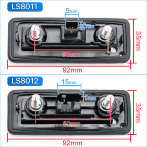 Camera marsarier dedicata NAVI-IT compatibila cu Skoda Octavia 2, Rapid, Fabia, Superb, Yeti, Roomster pentru sisteme android, rezolutie 1280*720 AHD, unghi de vizualizare de 145 grade - imagine 2
