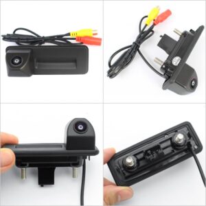 Camera marsarier dedicata NAVI-IT compatibila cu Skoda Octavia 2, Rapid, Fabia, Superb, Yeti, Roomster pentru sisteme android, rezolutie 1280*720 AHD, unghi de vizualizare de 145 grade - imagine 1