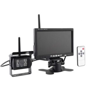 Camera video marsarier si monitor de 7inch pentru autoutilitare / masini, wireless NAVI-IT, rezistenta la apa si praf - Universal - imagine 4