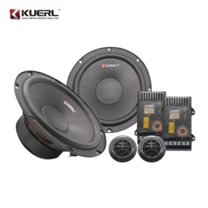 Set difuzoare componente de 6.5 inch K-6501, frecventa de 30HZ-120HZ, 90db, RMS 120W, Neagra - imagine 2
