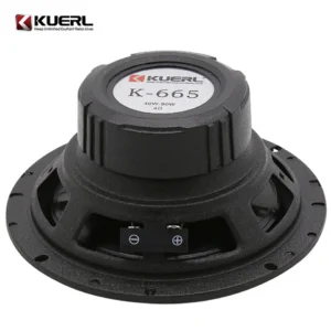Set difuzoare componente de 6.5 inch K-665, frecventa de 40HZ-22KHZ, 92db, RMS 120W, Neagra - imagine 5
