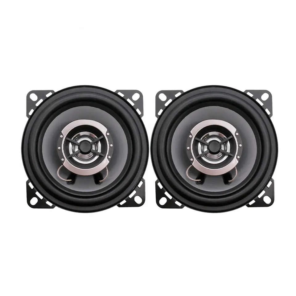 Set difuzoare coaxiale de 4 inch TS-1041, frecventa de 66HZ-22KHZ, 91db, RMS 250W, Neagra - imagine 5