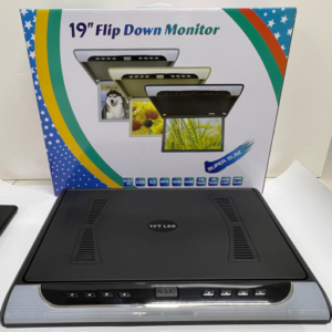 Monitor Auto Plafon Flip Down 17,3" ,Super Slim, HD, SD, USB, HDMI, FM - imagine 2