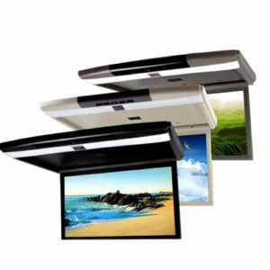 Monitor Auto Plafon Flip Down 17,3" ,Super Slim, HD, SD, USB, HDMI, FM - imagine 1