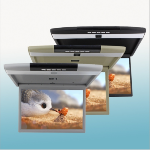 Monitor Auto Plafon Flip Down 17,3" ,Super Slim, HD, SD, USB, HDMI, FM - imagine 3