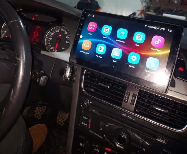 Navigatie dedicata Audi A4 2015, Chorus, 4GB RAM 64GB ROM, Quad Core, Display 10" QLED 1K, Carplay&Android Auto, Android 14, Suport camere AHD