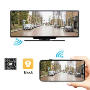 Monitor masina T10 de 10.26", unghi de vizualizare de 170 de grade, Carplay/Android Auto, fara camera - imagine 4