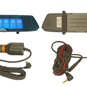 Oglinda cu DVR ecran de 6,86", unghi de vizualizare de 170 de grade, HD, Night Vision, 1080 Full HD - imagine 4