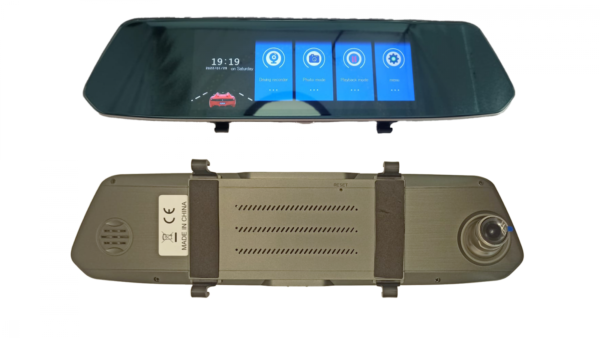 Oglinda cu DVR ecran de 6,86", unghi de vizualizare de 170 de grade, HD, Night Vision, 1080 Full HD