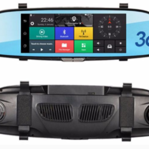 Oglinda cu DVR ecran de 7", 1+16G, QuadCore, unghi de vizualizare de 140 de grade - imagine 1