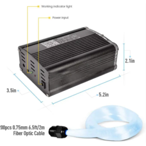 Kit Fibra Optica RGB Plafon Cer instelat 1000 fire - imagine 2