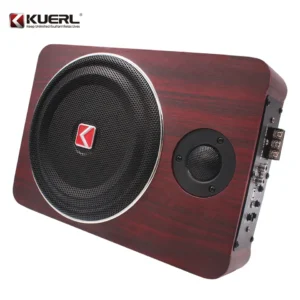 Ultra-thin subwoofer activ K-F808APR cu statie incorporata, 8 inch, 12V, frecventa de 20 - 20000 Hz, 600W, fara cablaje rca - imagine 3