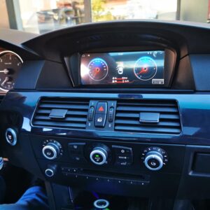 Navigatie dedicata BMW Seria 5 E60 2004-2010, CIC, 8GB RAM 64GB ROM, Octacore, Display 8.8" QLED, Carplay&Android Auto, Android 13, Ventilator Activ - imagine 5