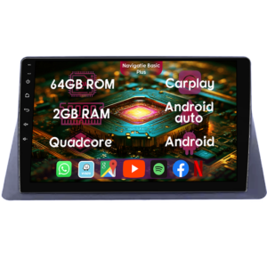 Navigatie dedicata Honda Accord 8 2008-2013, 2GB RAM 64GB ROM, Quad Core, Display 10" IPS Full HD, Carplay&Android Auto, Android 14, Suport camere AHD - imagine 1