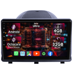 Navigatie dedicata Opel Antara 2006-2017, 4GB RAM 32GB ROM, Octacore, Display 9" QLED, Carplay&Android Auto, Android 14, Ventilator Activ - imagine 1