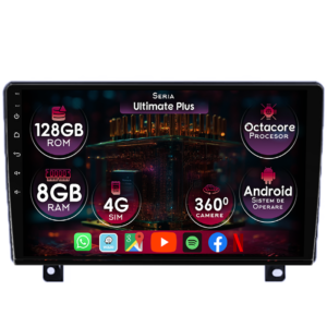 Navigatie dedicata Opel Astra H 2004-2014, 8GB RAM 128GB ROM, Octacore, Platforma 7862, Display 9" QLED, Carplay&Android Auto, Android 14, Ventilator Activ - imagine 1