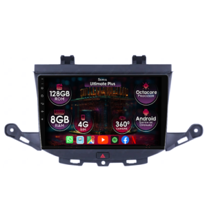 Navigatie dedicata Opel Astra K 2015-2021, 8GB RAM 128GB ROM, Octacore, Platforma 7862, Display 9" QLED 2K, Carplay&Android Auto, Android 14, Ventilator Activ - imagine 1