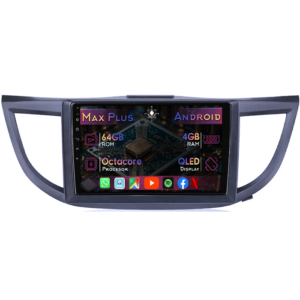 Navigatie dedicata Honda CR-V 4 2012-2018, 4GB RAM 64GB ROM, Octacore, Display 10" QLED, Carplay&Android Auto, Android 14, Suport camere AHD - imagine 1