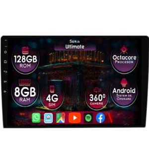 Navigatie dedicata Honda CR-V 2 2001-2006, 8GB RAM 128GB ROM, Octacore, Display 7" QLED, Carplay&Android Auto, Android 14, Ventilator Activ - imagine 1