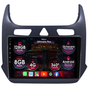 Navigatie dedicata Chevrolet Cobalt 2011-2018, 8GB RAM 128GB ROM, Octacore, Platforma 7862, Display 9" QLED 2K, Carplay&Android Auto, Android 14, Ventilator Activ - imagine 1