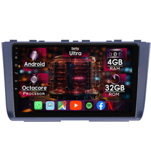 Navigatie dedicata Hyundai IX25 2021, 4GB RAM 32GB ROM, Octacore, Display 9" QLED, Carplay&Android Auto, Android 14, Ventilator Activ - imagine 1