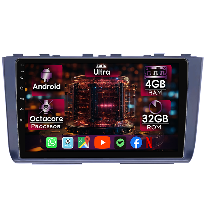Navigatie dedicata Hyundai IX25 2021, 4GB RAM 32GB ROM, Octacore, Display 9" QLED, Carplay&Android Auto, Android 14, Ventilator Activ - imagine 1