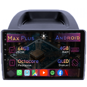 Navigatie dedicata Ford Ecosport 2018-2023, 4GB RAM 64GB ROM, Octacore, Display 9" QLED, Carplay&Android Auto, Android 14, Suport camere AHD - imagine 1
