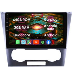 Navigatie dedicata Chevrolet Epica 2004-2012, 2GB RAM 64GB ROM, Quad Core, Display 9" IPS Full HD, Carplay&Android Auto, Android 14, Suport camere AHD - imagine 1